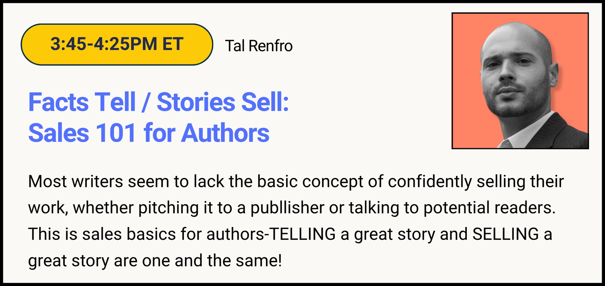 Facts Tell _ Stories Sell_  Sales 101 for Authors_April22