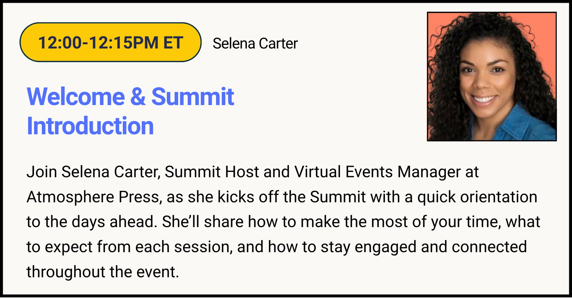 Welcome & Summit Introduction_April022
